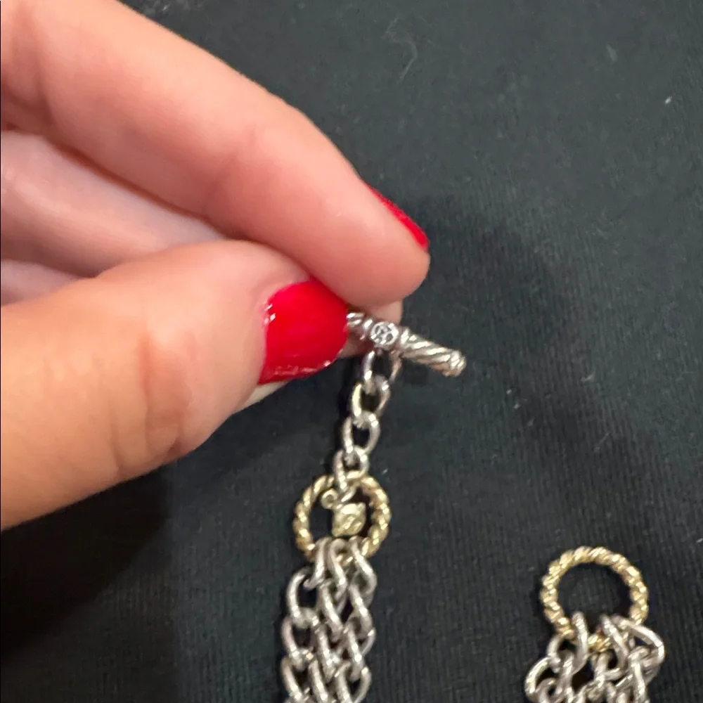 Like new David Yurman vintage pearl necklace - Picture 2 of 2
